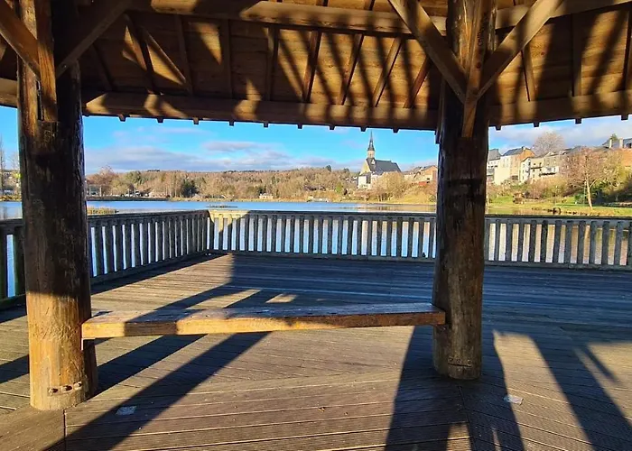 Le Salmoyard, Studio Au Bord Du Lac A Vielsalm